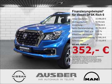 PickUp inkl. Anhängerkupplung mit 3000kg Anhängela