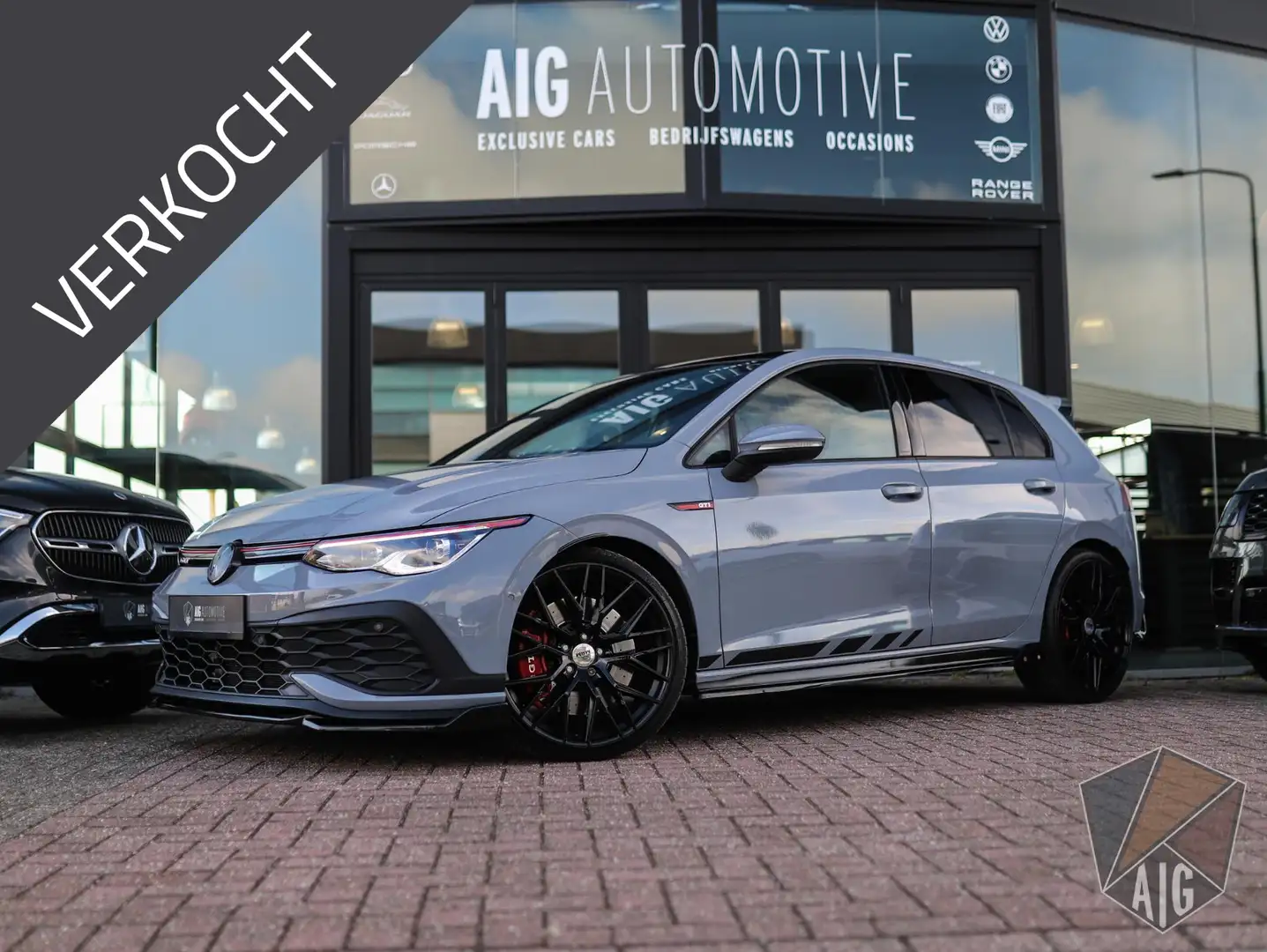 Volkswagen Golf GTI 2.0 TSI Clubsport | Keyless | Pano | 20" LM | H/K Šedá - 1