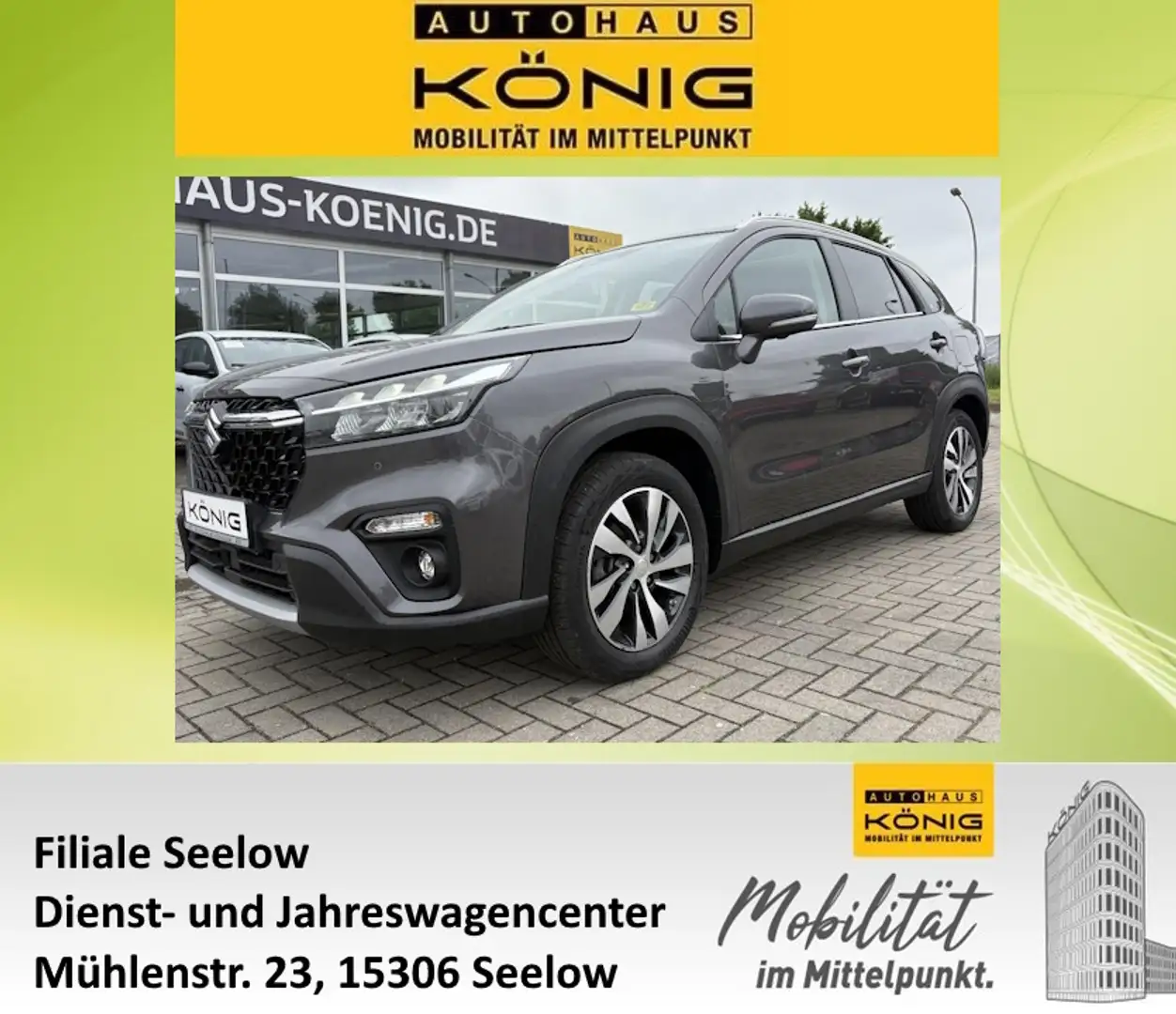 Suzuki SX4 S-Cross 1.5 COMF.+ALLGRIP AGS Automatik*4WD Grau - 1