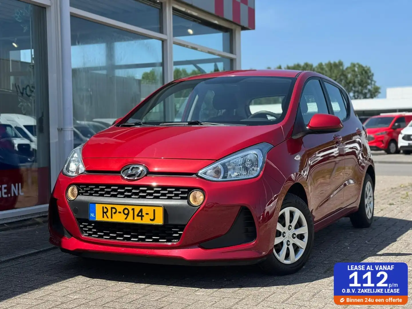 Hyundai i10 1.0i Comfort Rouge - 1