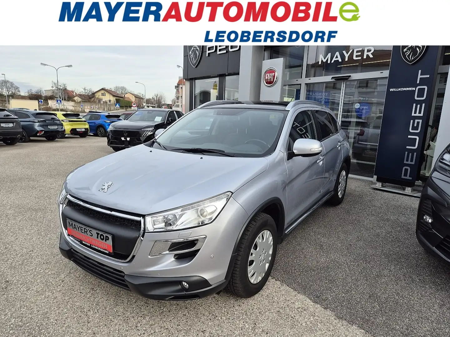 Peugeot 4008 Allure HDI 150 4WD Silber - 1
