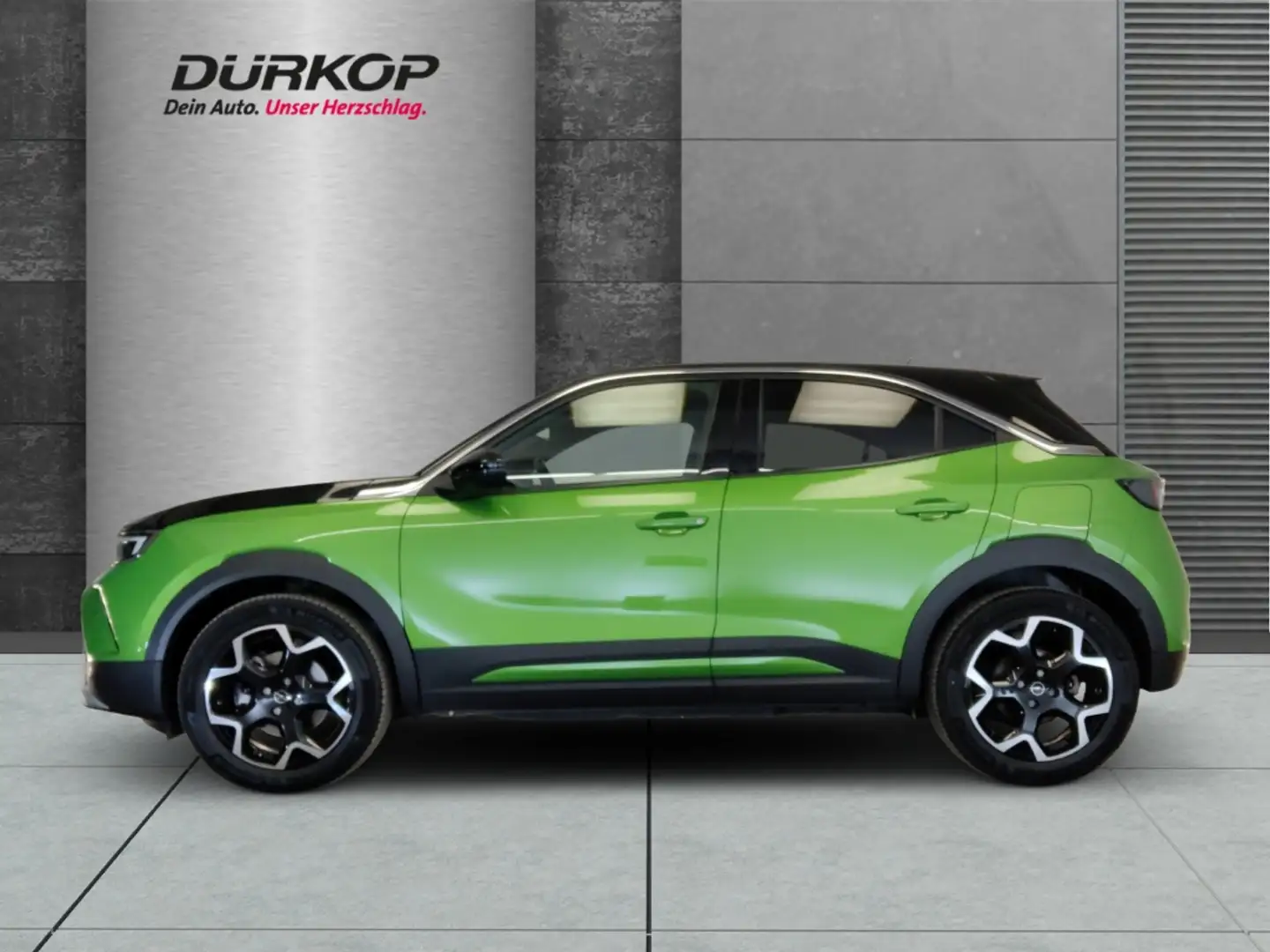 Opel Mokka-E Ultimate Navi Pro Motorhaube in Schwarz Alcantara Grün - 2