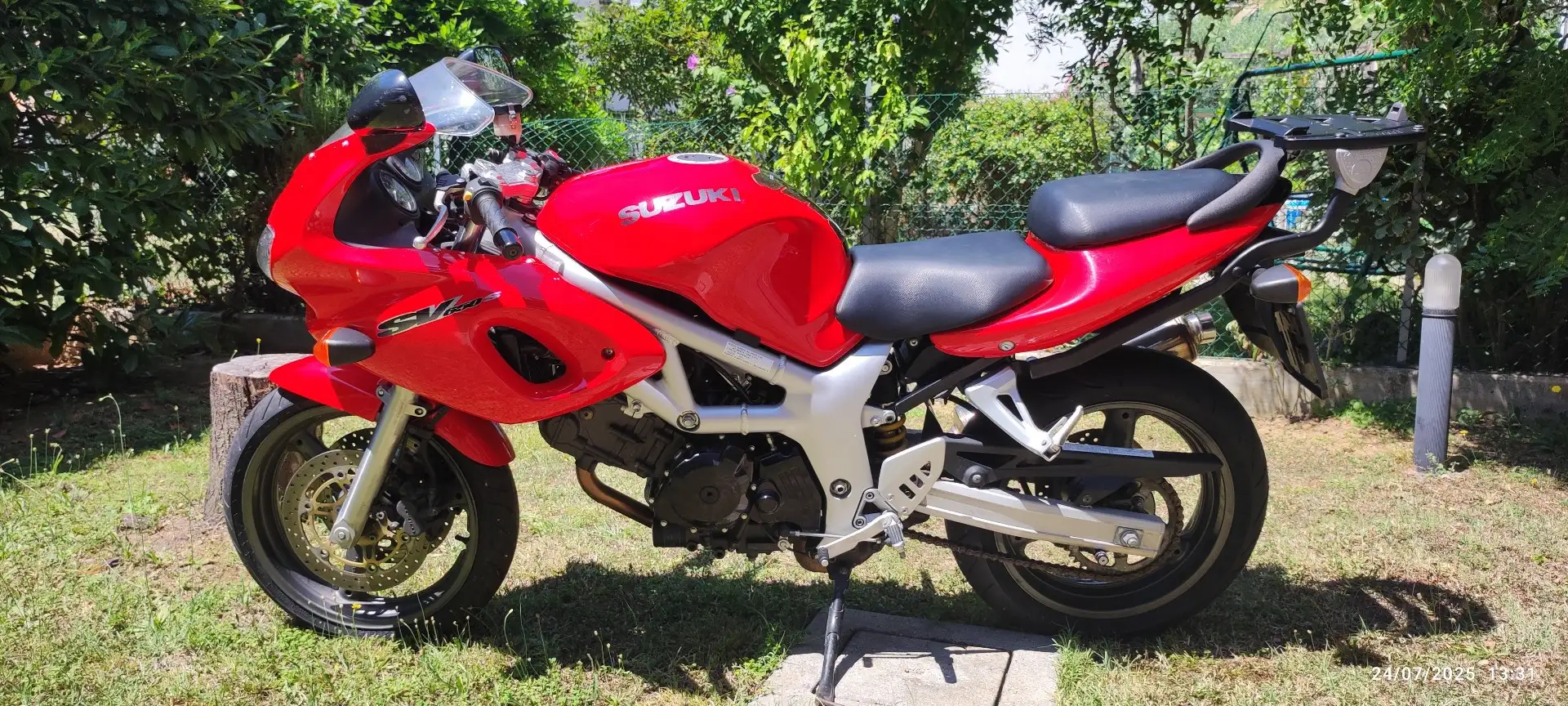 Suzuki SV 650 Bauletto Rouge - 2