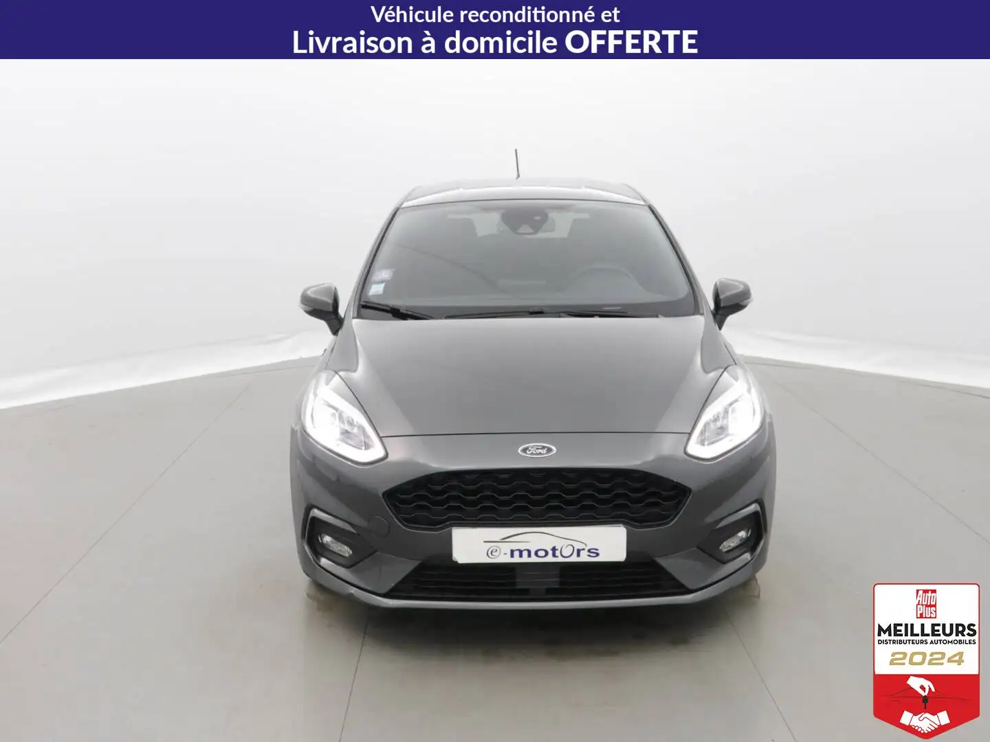 Ford Fiesta 1.0 EcoBoost 125 DCT-7 5P ST-Line +PDC AR Gris - 2