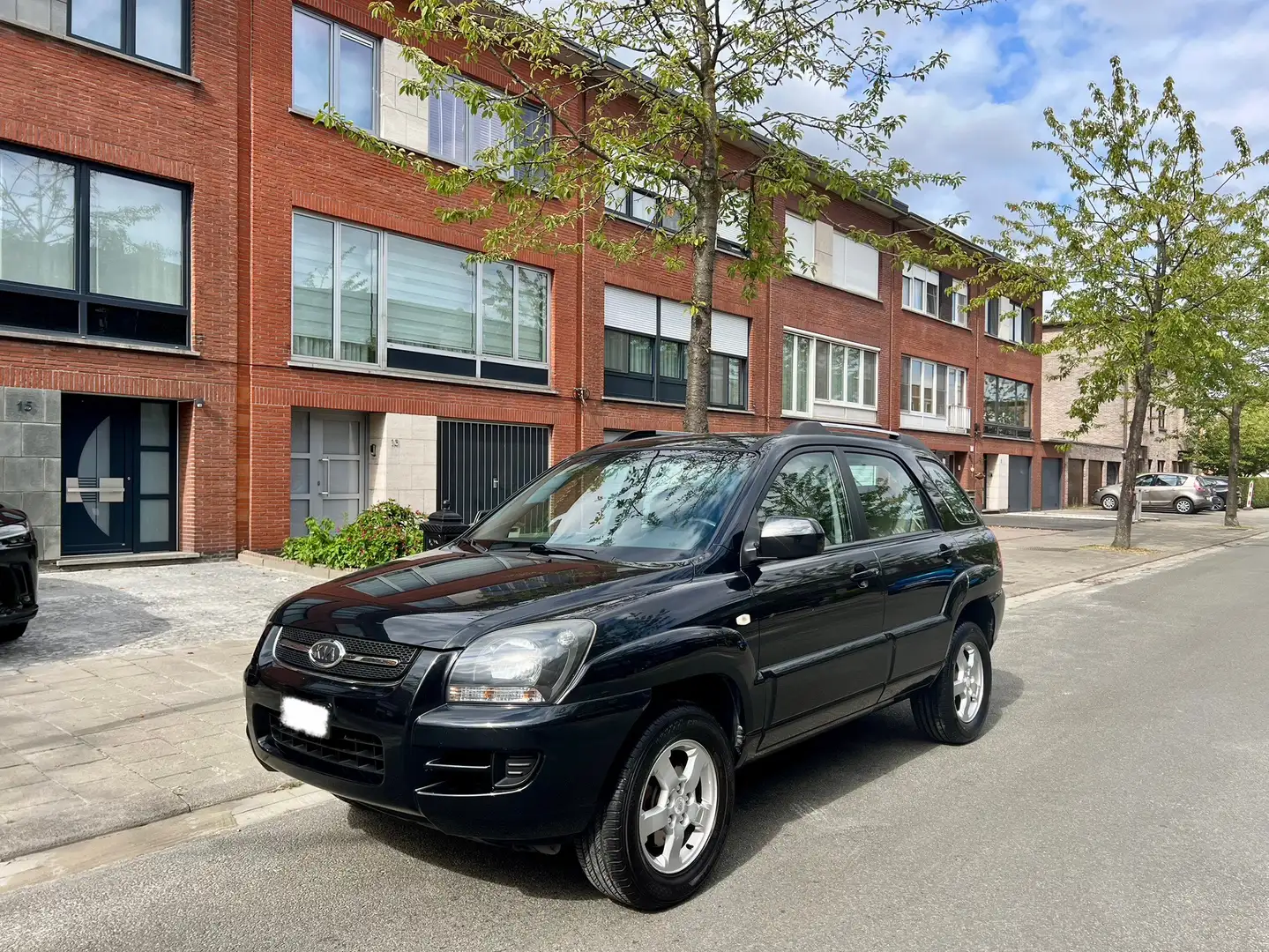 Kia Sportage 2008 - gekeurd voor verkoop- 2.0i SUV Benzine Noir - 1
