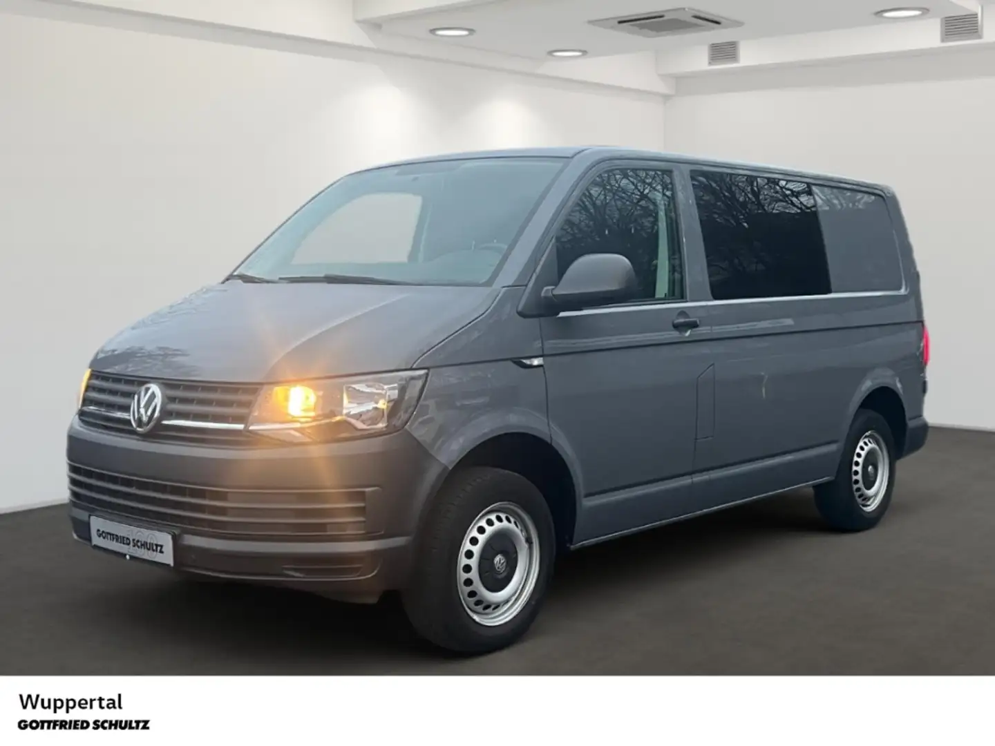 Volkswagen T6 Transporter -Plus 2.0 TDI 6-SITZER KLIMA PDC ZV E-FENSTER Grau - 1