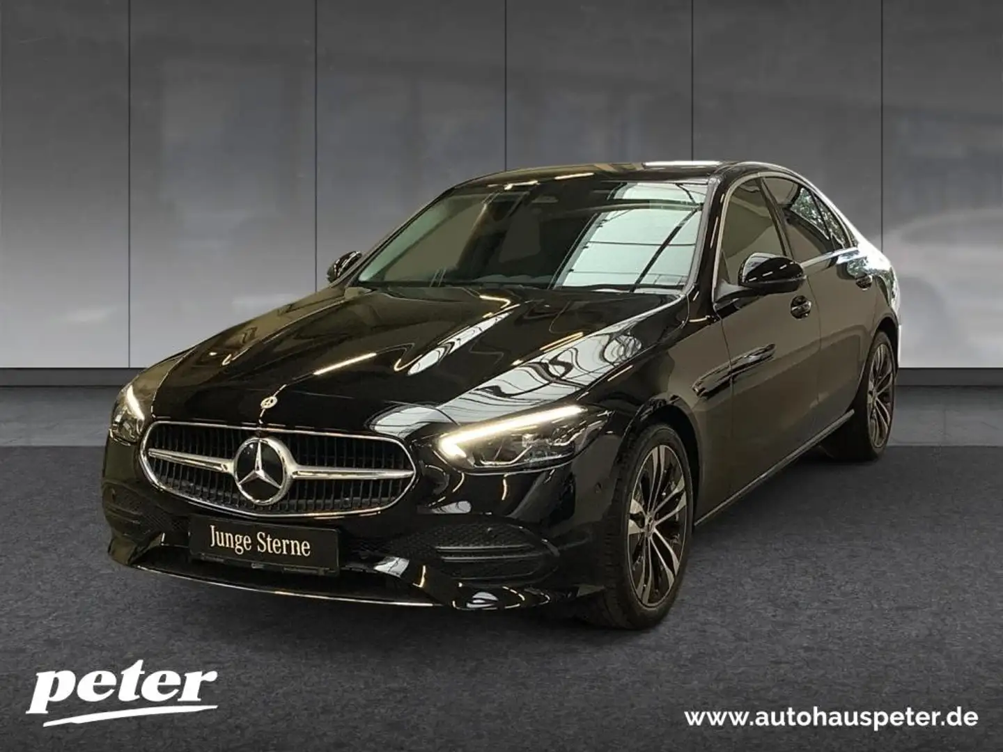 Mercedes-Benz C 180 Avantgarde/LED/360°/Burmester/Standheizung Schwarz - 1