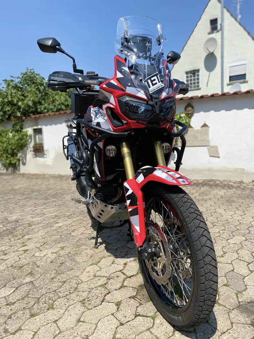 Honda CRF 1000 L TOP Ausstattung sehr viel Zubehör Rojo - 1