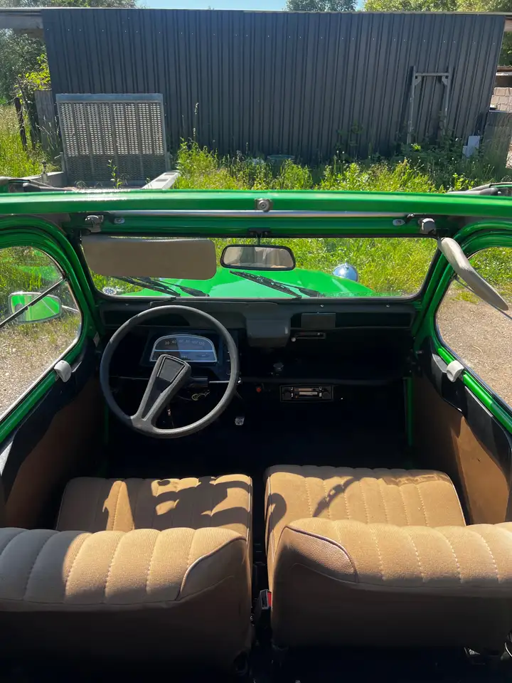 Citroen 2CV 2 CV Ente Grün, foto 4