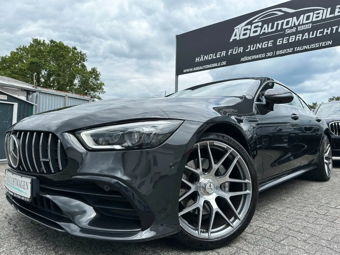 Mercedes-Benz AMG GT 53 4M+ Carbon*Wide*eGSD*DISTR+*SportAbgas Gris - 1