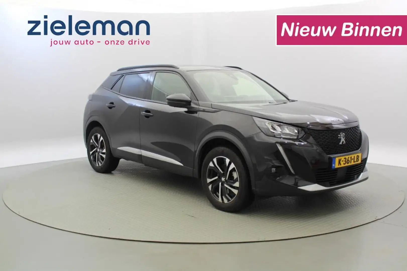 Peugeot 2008 e-2008 EV Allure 50 kWh - Digital Cockpit, Carplay Zwart - 1