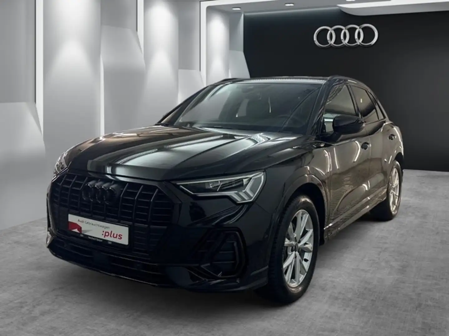 Audi Q3 35TDI S line LED KAMERA AHK NAVI VIRTUAL COCKPI... Noir - 1