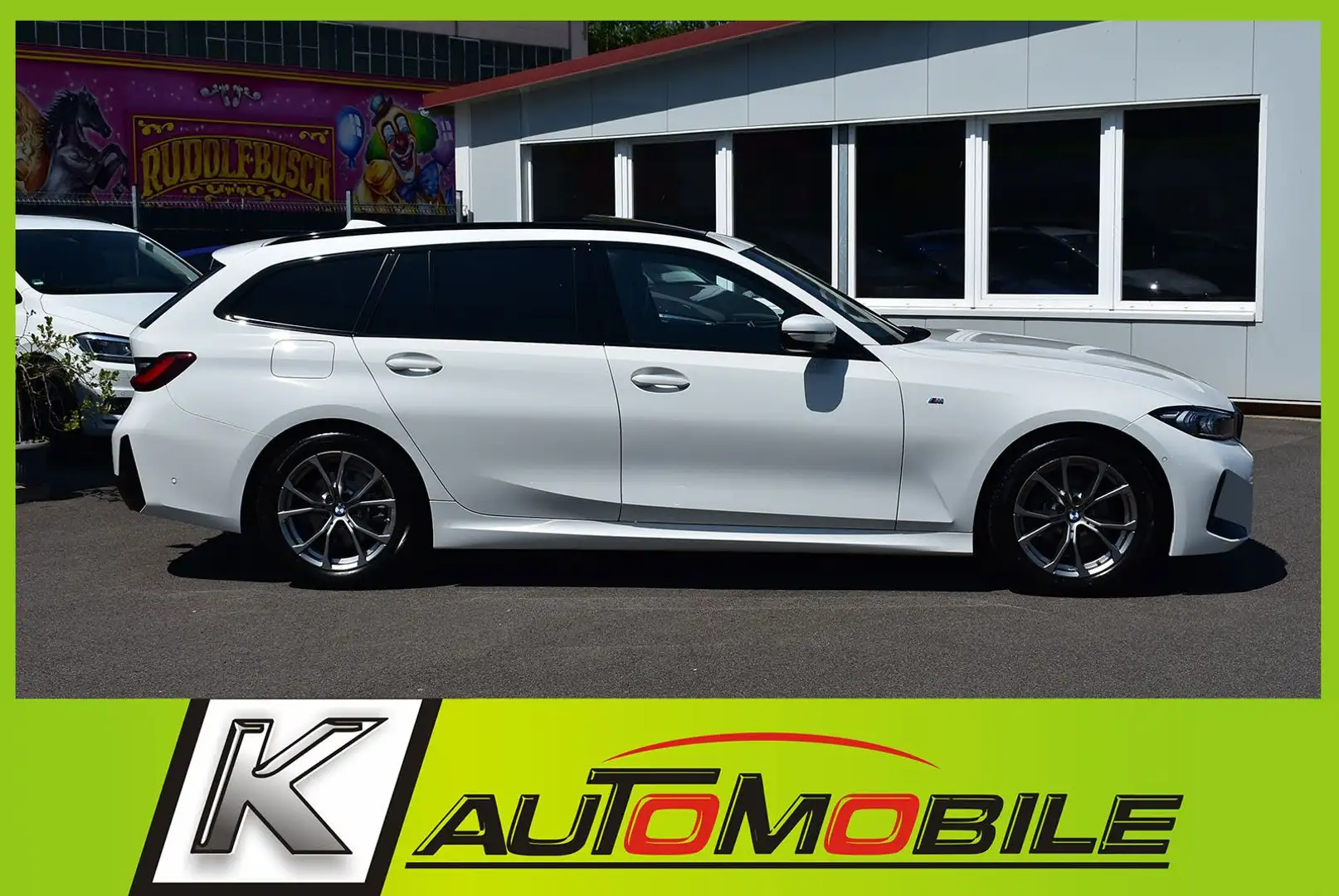 BMW 318 i M Sport Head-Up+Panorama+Kamera+Memory+AHK Weiß - 2