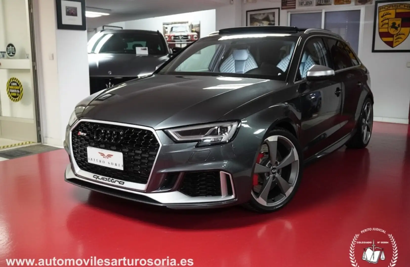 Audi RS3 Sportback quattro S tronic 294kW Grijs - 1
