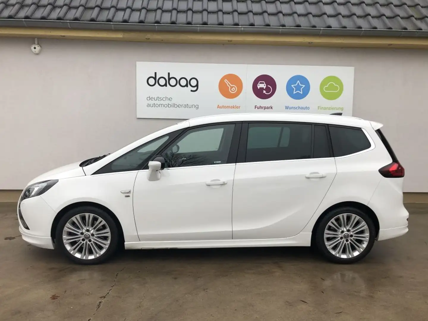 Opel Zafira Tourer Zafira Tourer 2.0 CDTI Autom. 7Sitzer nur Export Bílá - 2