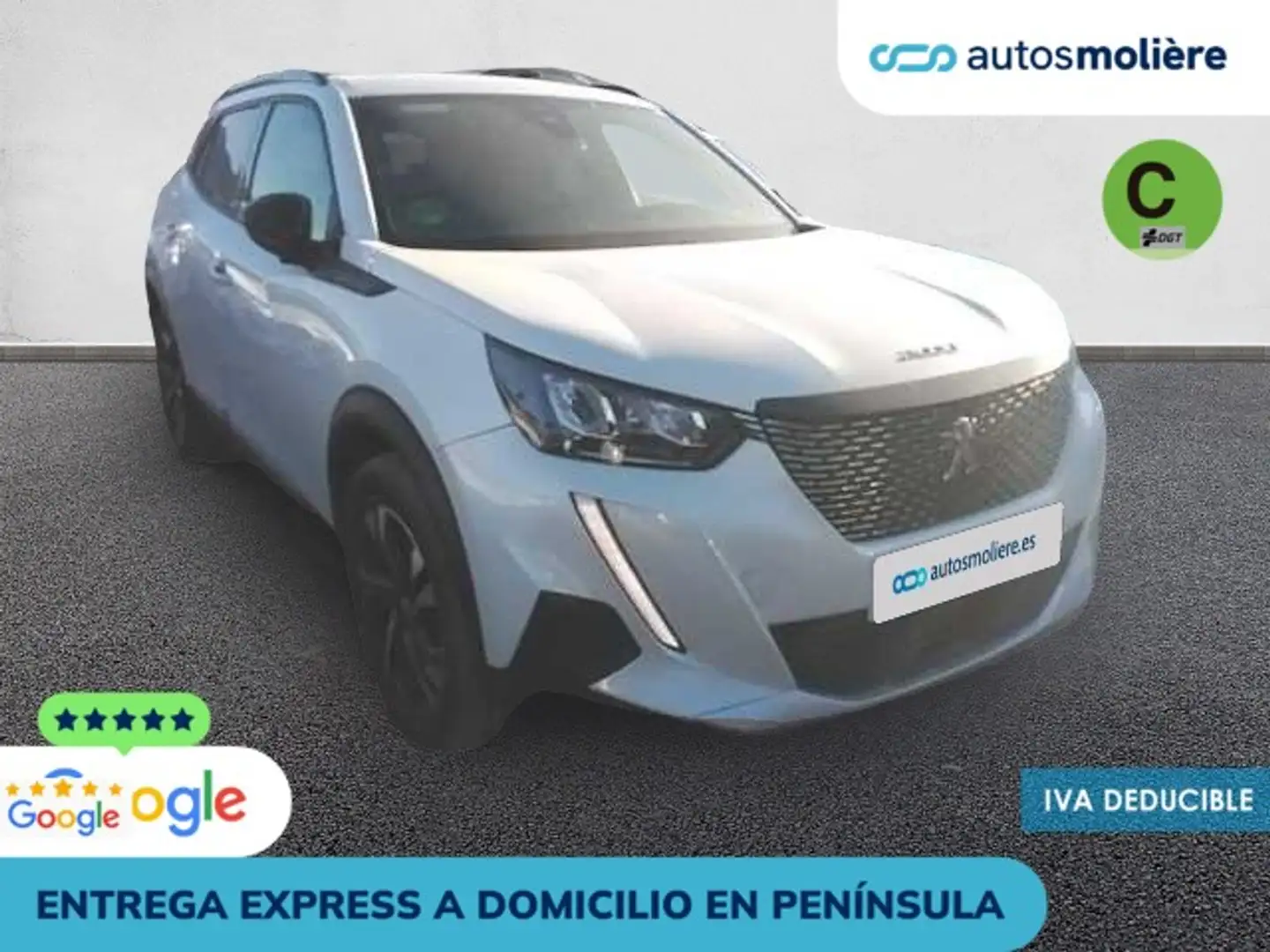 Peugeot 2008 1.2 PureTech S&S Allure Pack 130 Blanc - 2
