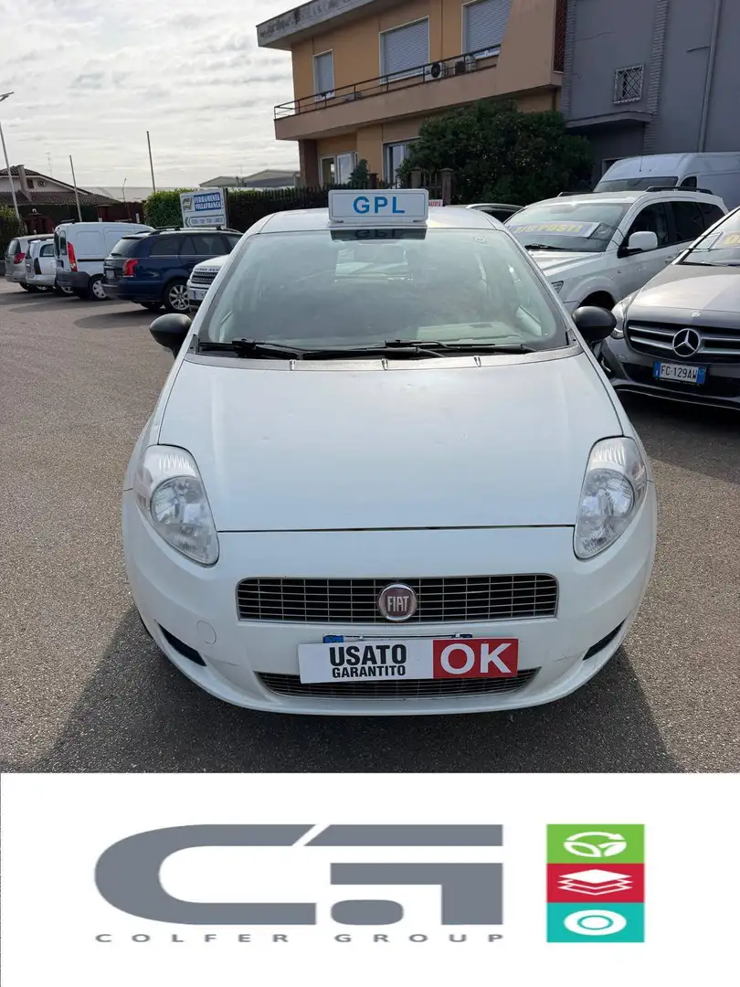 Fiat Grande Punto Grande Punto III 2005 5p 1.4 Gpl 77cv Weiß - 1