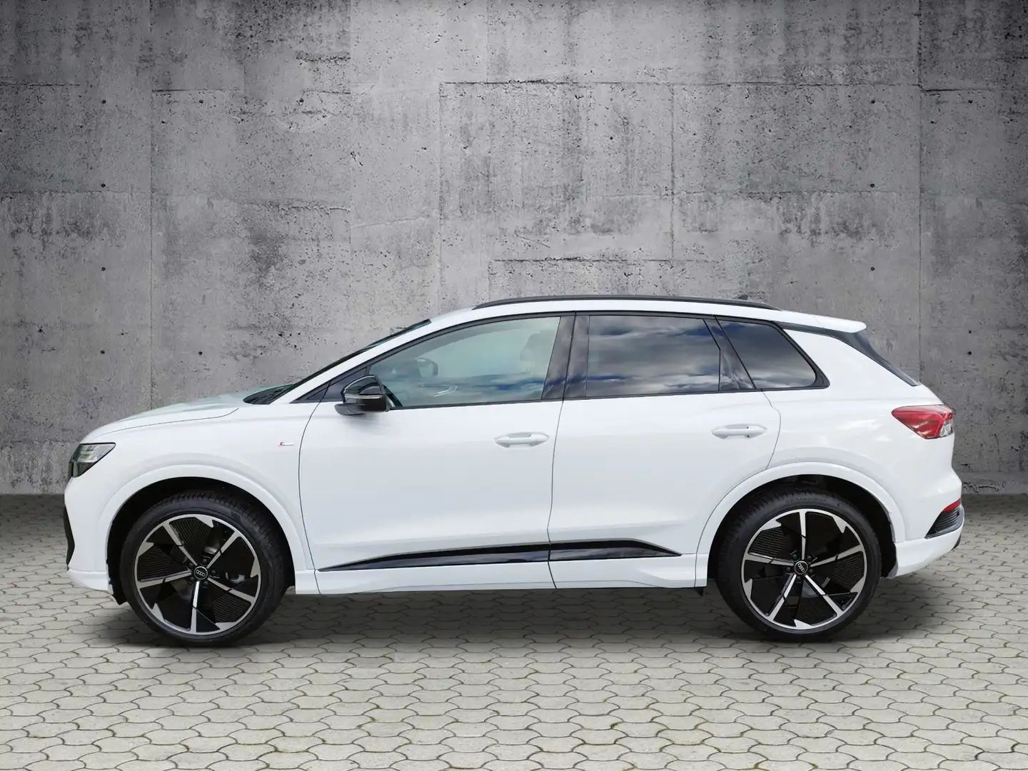 Audi Q4 e-tron 55 quattro S line Weiß - 2