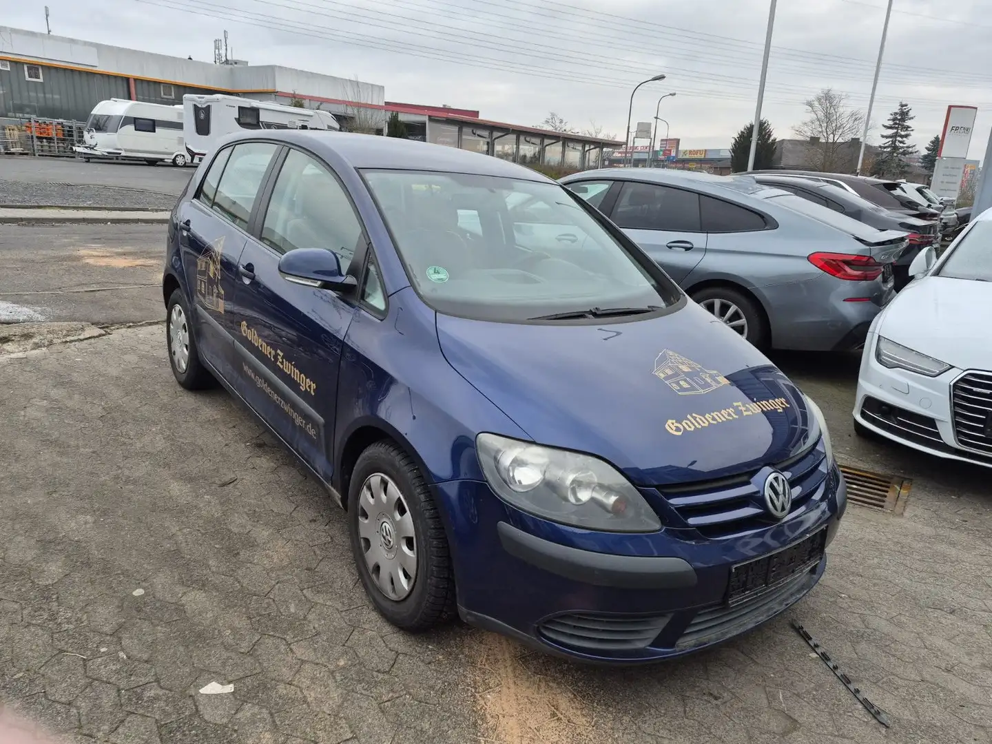 Volkswagen Golf Plus V United 1,9 TDI Blau - 2
