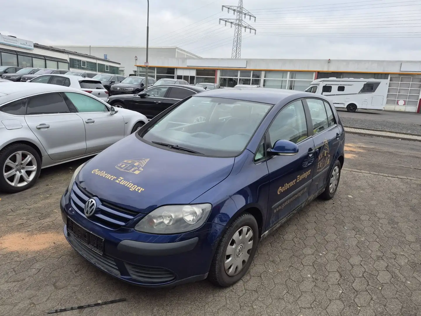 Volkswagen Golf Plus V United 1,9 TDI Blau - 1