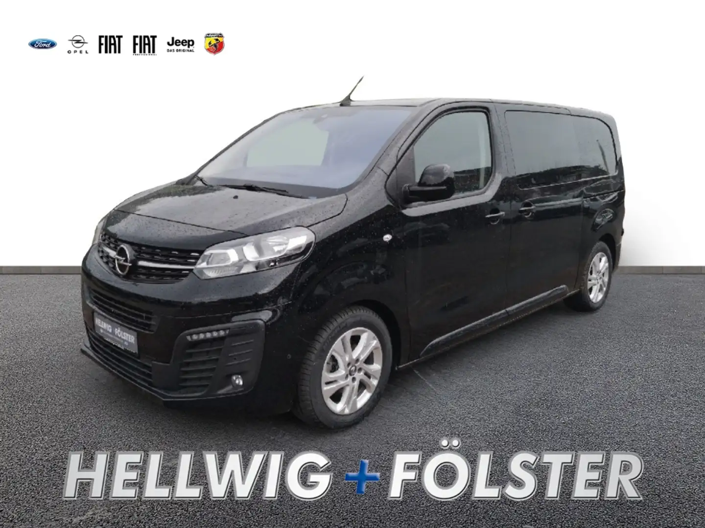Opel Vivaro DoKa M + AT + 5-Sitzer + Navi + Klimaauto Schwarz - 1