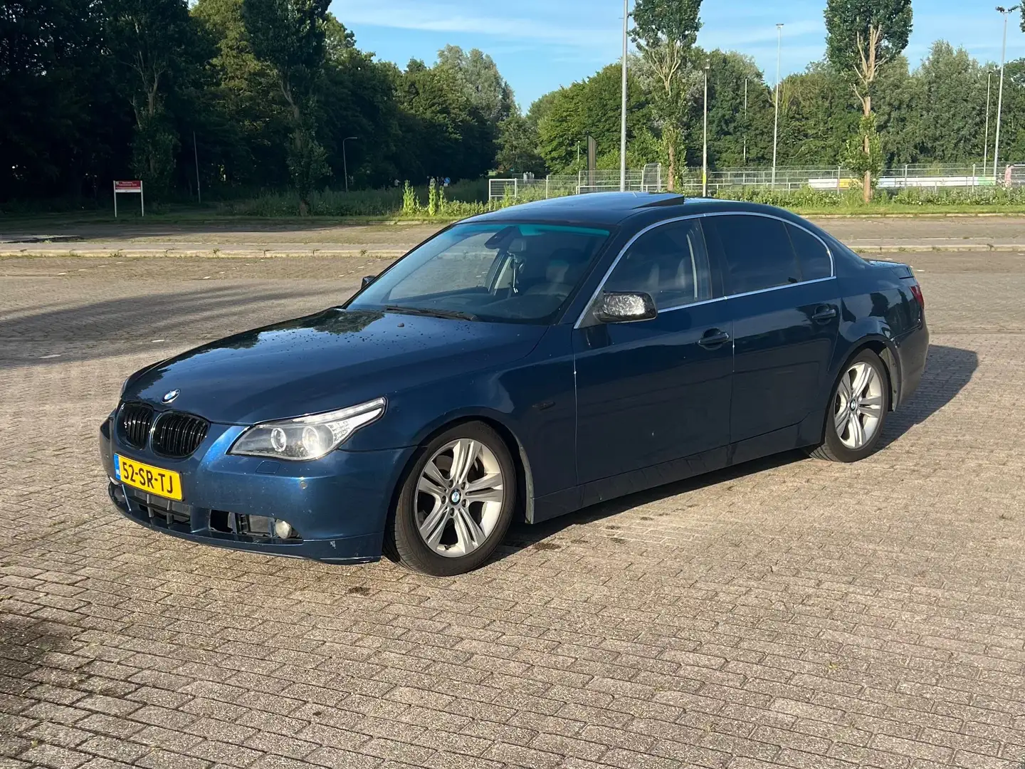 BMW 520 520 520i Blauw - 1