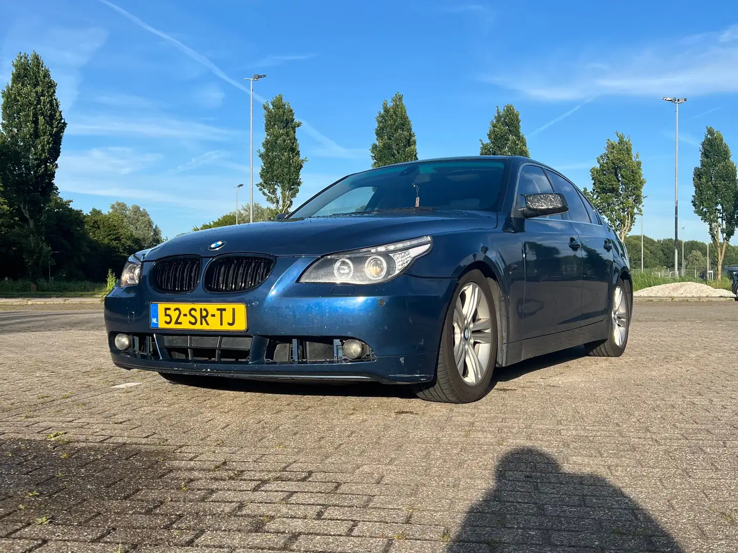 BMW 520 520 520i Blauw - 2