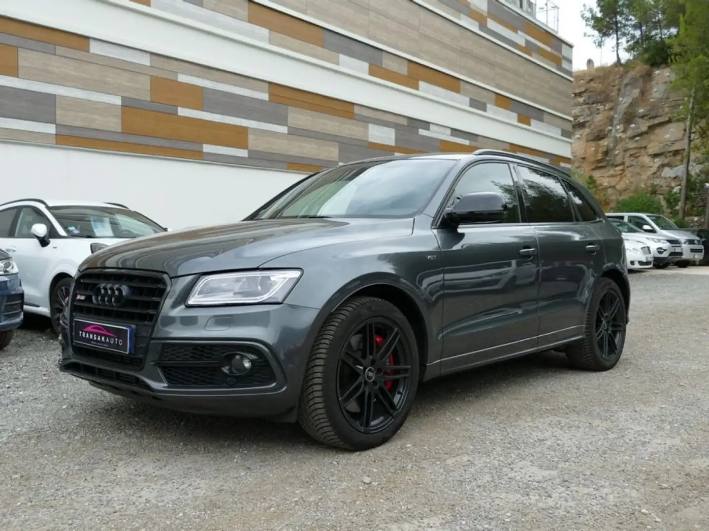 Audi SQ5 3.0 V6 biTDI 340 Ch PERFORMANCE TIPTRONIC TOIT OUV Gris - 1