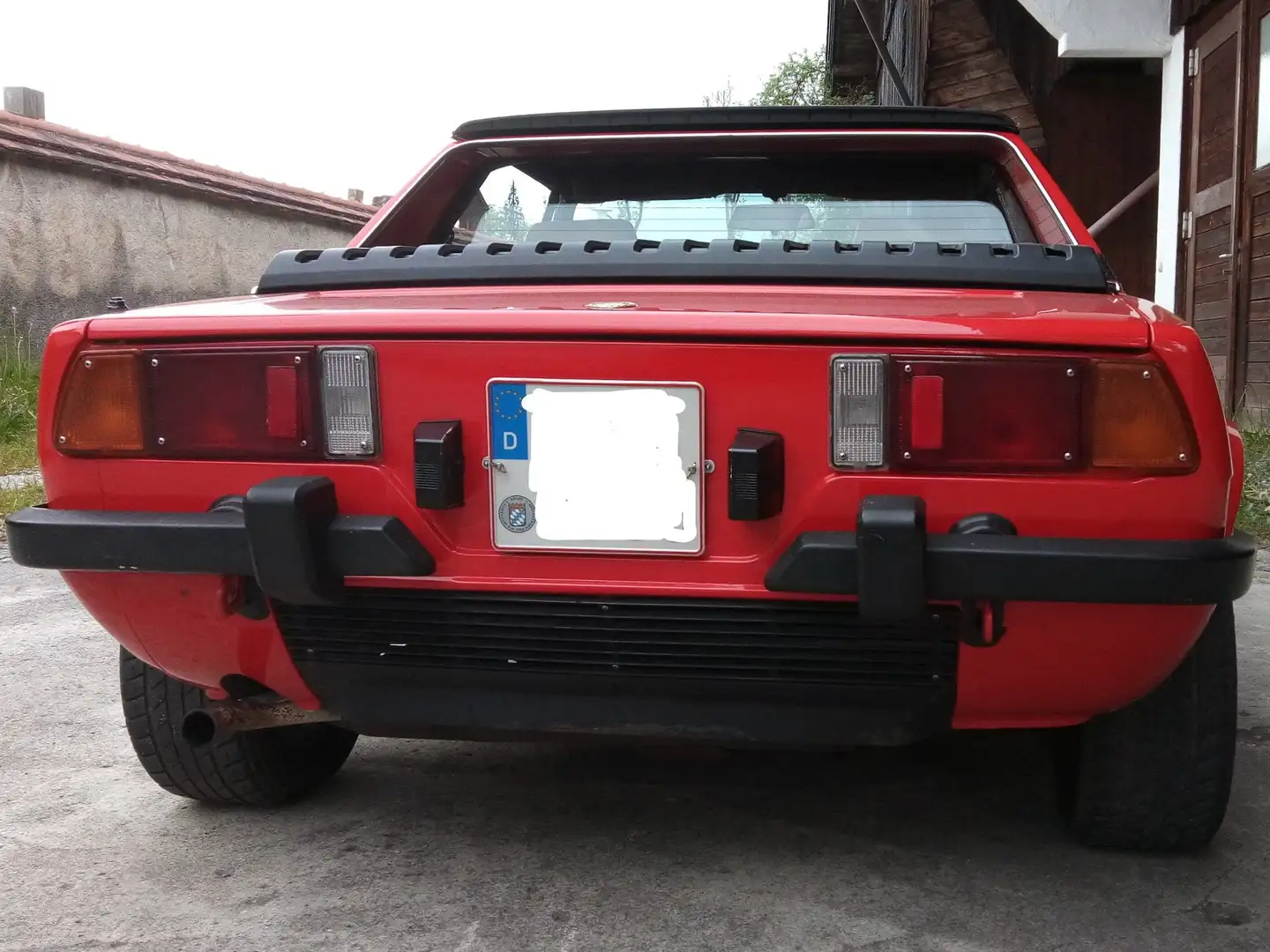 Fiat X 1/9 X 1/9 Bertone - 5 Speed - Targa - Verbreiterung Rojo - 1