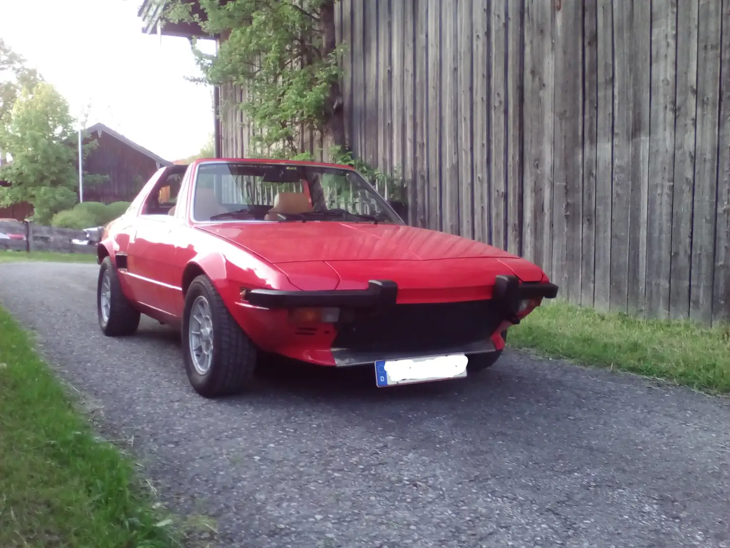 Fiat X 1/9 X 1/9 Bertone - 5 Speed - Targa - Verbreiterung Rood - 2