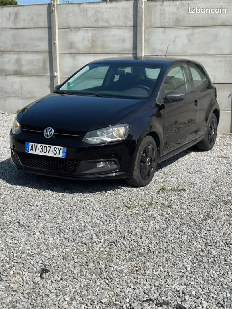 Volkswagen Polo V DSG boite automatique DIESEL Noir - 1