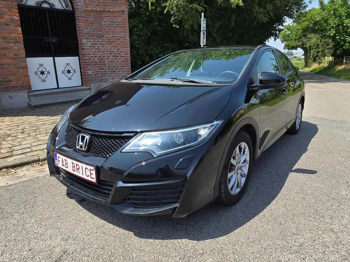 Honda Civic 1.4i  71000Km !!!! 1er Propriétaire Black - 1