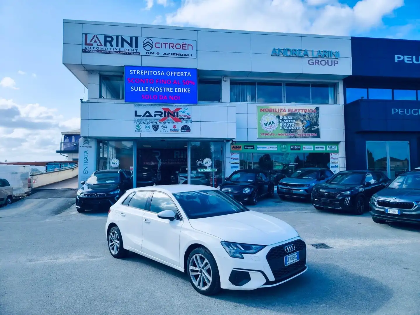 Audi A3 A3  Sportback Sportback 30 2.0 tdi S line edition Blanco - 2