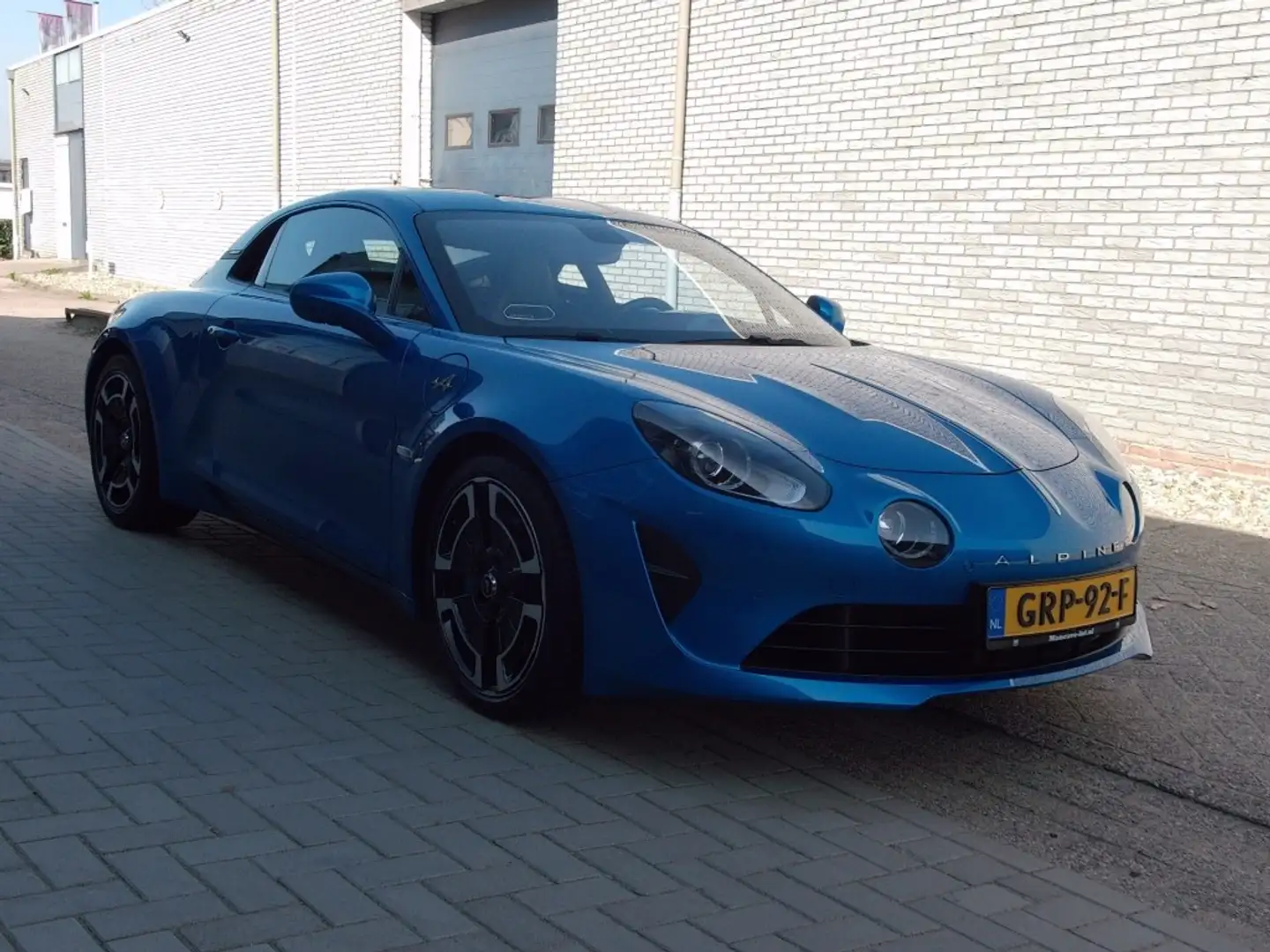 Alpine A110 1.8 TCE Legende/Turbo intercooler 252 PK/ Lage km Blau - 1