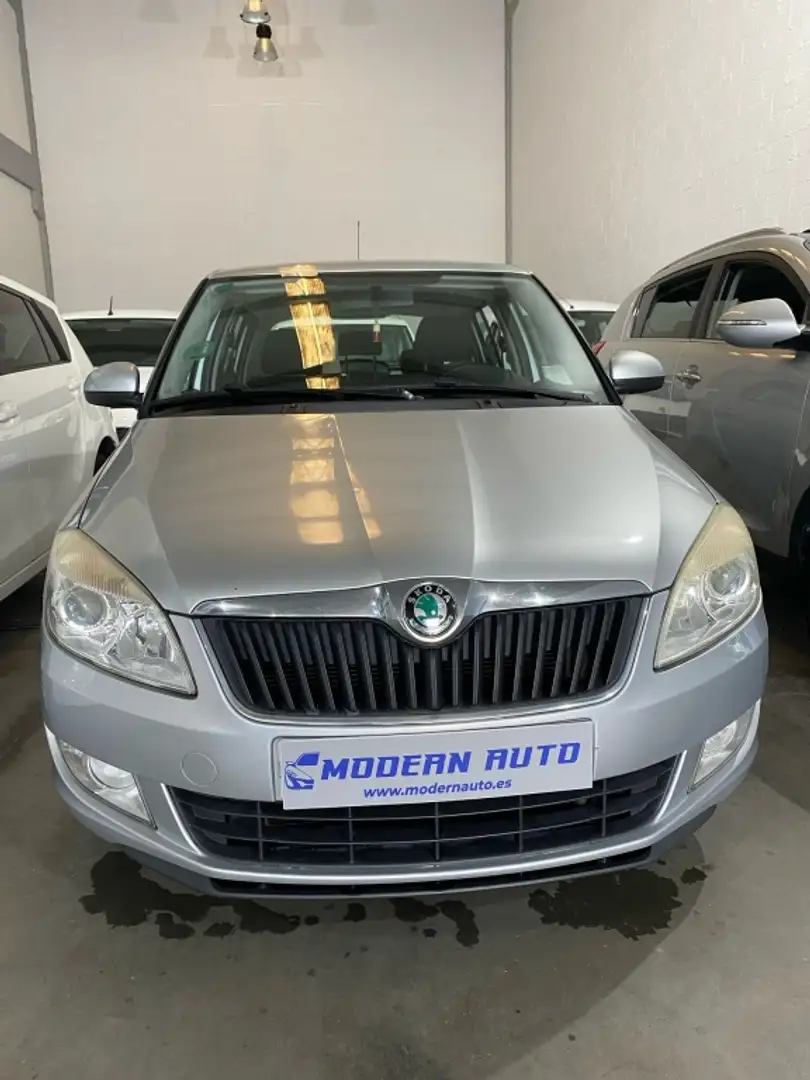 Skoda Fabia 1.2 Active 60 Gris - 2