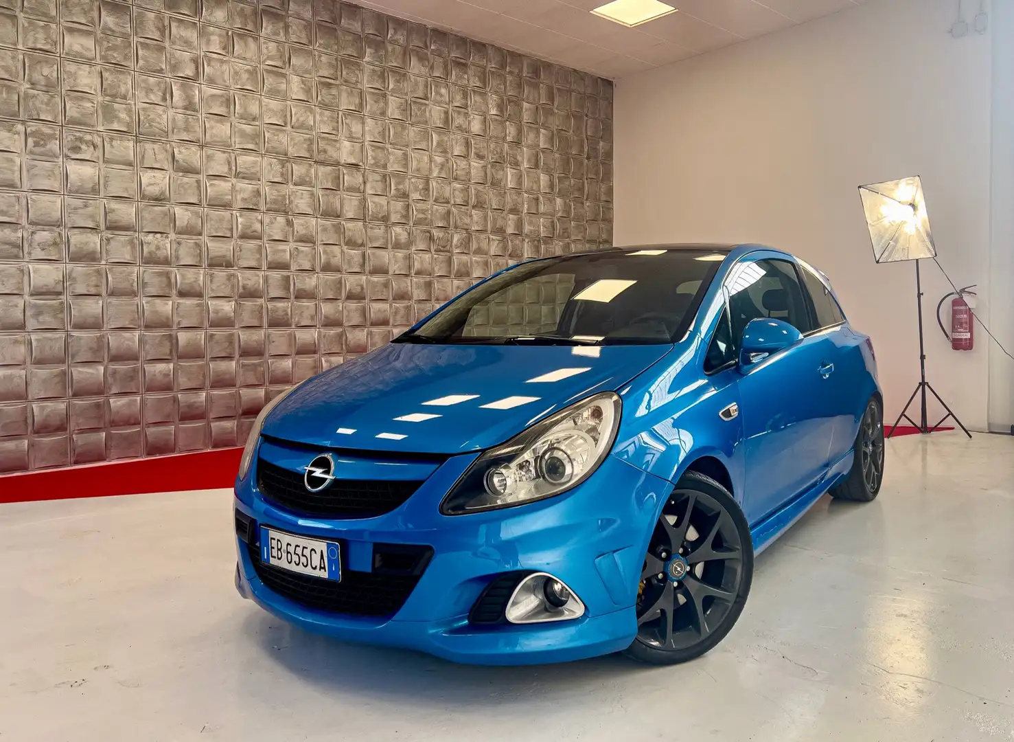 Opel Corsa Corsa 3p 1.6 turbo Opc 192cv - TETTO APRIBILE Blu/Azzurro - 1