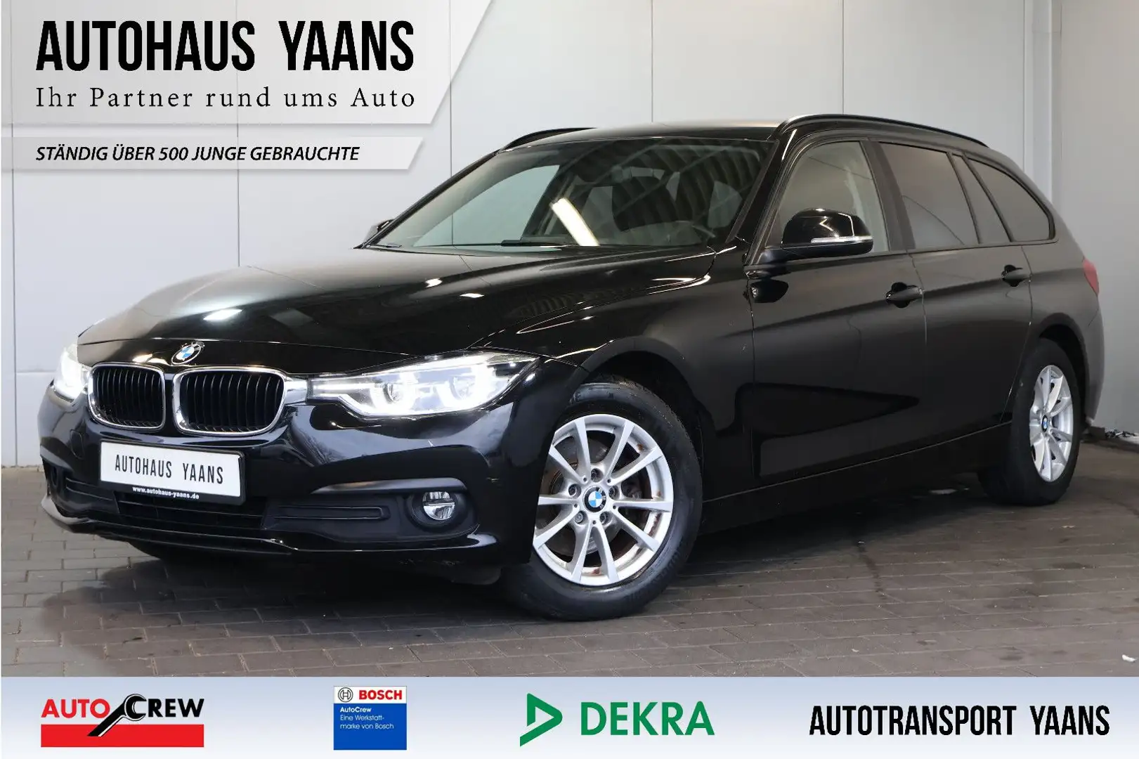 BMW 320 d Advantage NAVI+LED+PDC+ALU Negro - 1