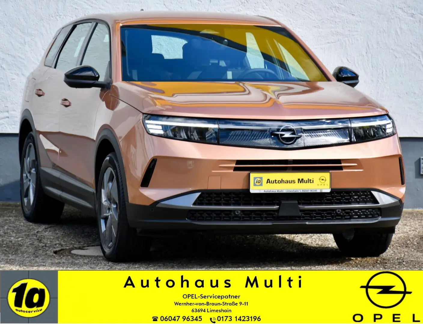 Opel Grandland X Grandland MildHybrid 145PS Navi Kamera LED Kamer Braun - 1