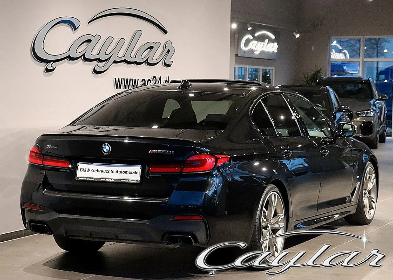 BMW 550 iX LASER 360°HUD SITZBELÜFT GLASDACH H/K 20" Чорний - 2