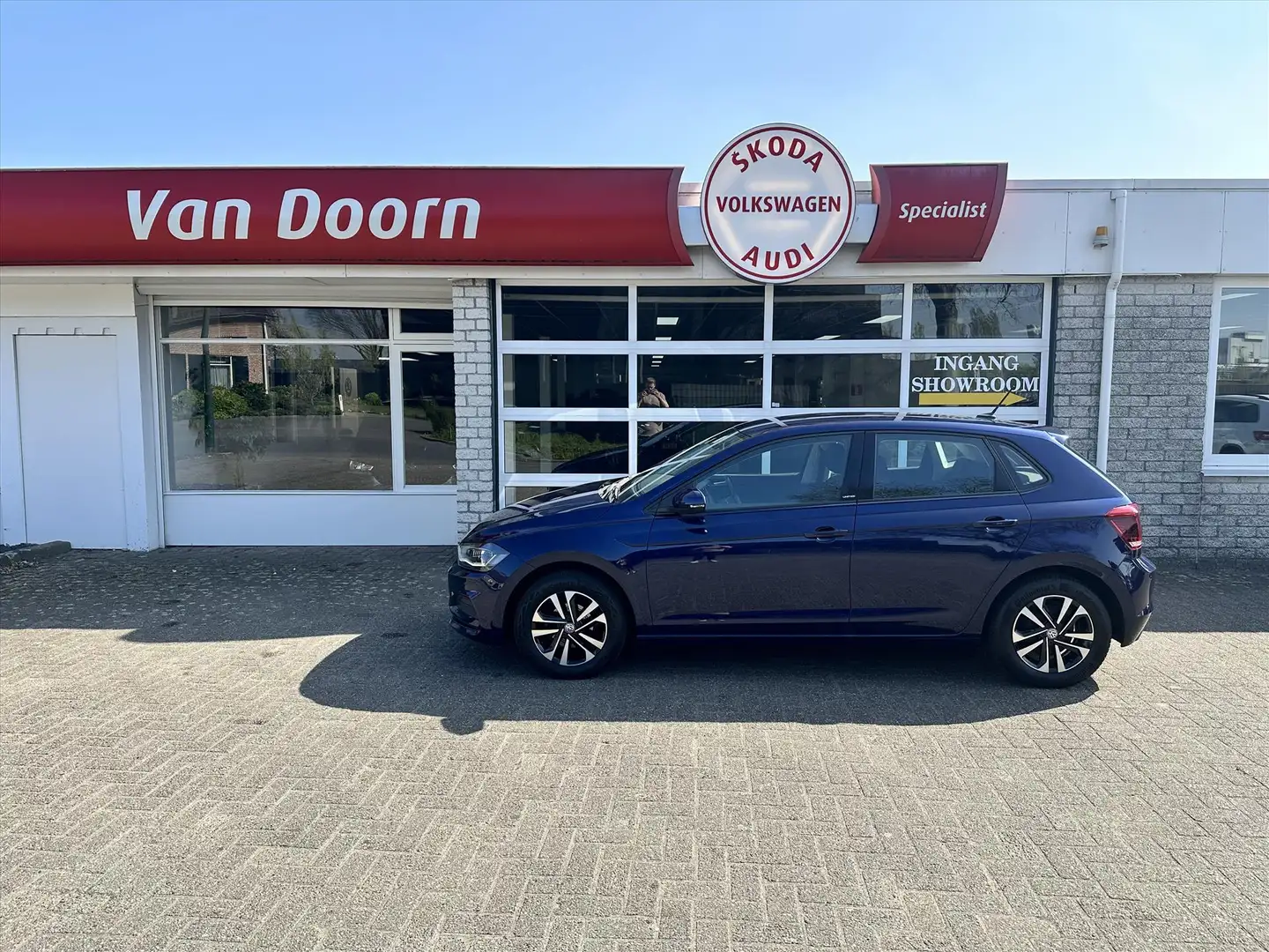Volkswagen Polo 1.0 TSI 95pk 7-DSG Comfortline United, App connect Bleu - 2