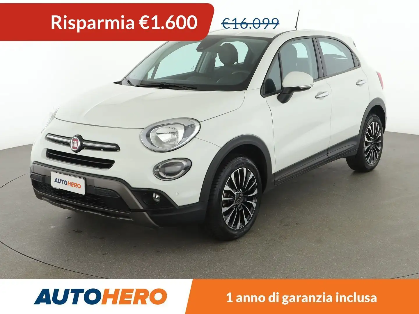 Fiat 500X 1.3 Turbo City Cross 150 CV DCT Bianco - 1