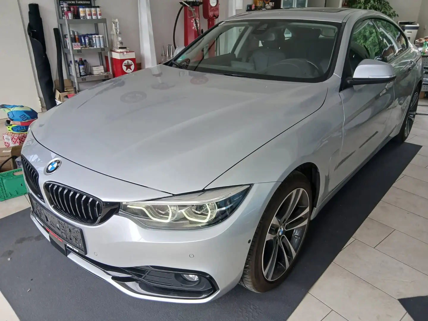 BMW 435 xd Gran Coupe xdrive Silber - 1