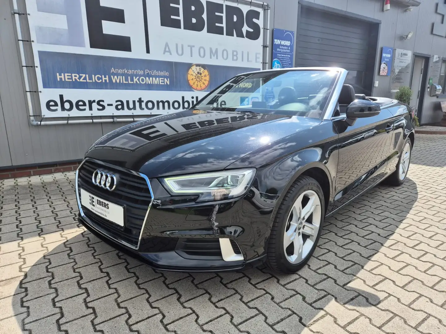 Audi A3 Cabrio Sport 1.4 TFSI MATRIX/WINDSCHOTT/RFK Schwarz - 1