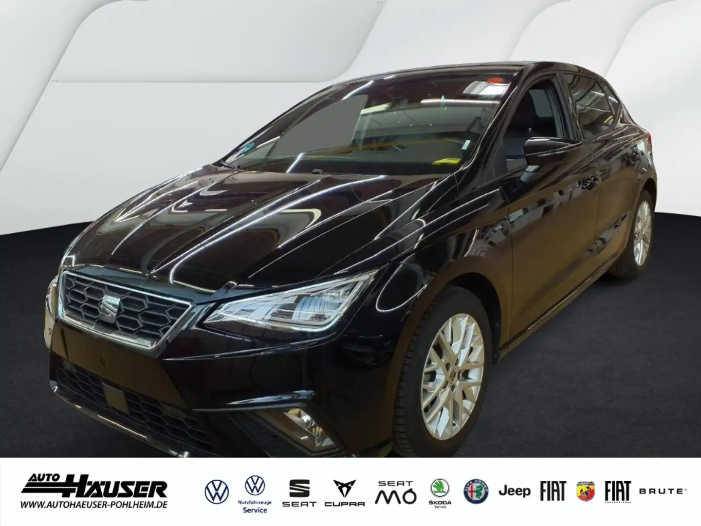 SEAT Ibiza FR 1.0 TSI DSG NAVI KAMERA ACC LED PDC FULL-LINK Schwarz - 1