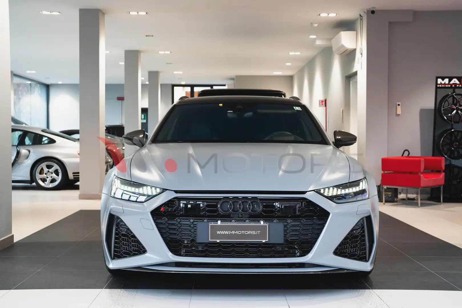 Audi RS6 Avant 4.0 Mhev Quattro Tiptronic *CAPRISTO*CARBO Grau - 2