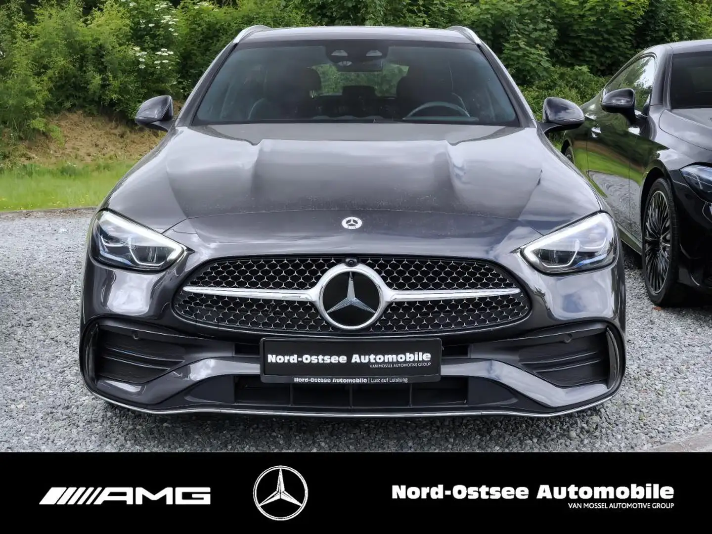 Mercedes-Benz C 220 d T AMG ADV. AHK DISTRO 9G 360° KAMERA NAV Grau - 2