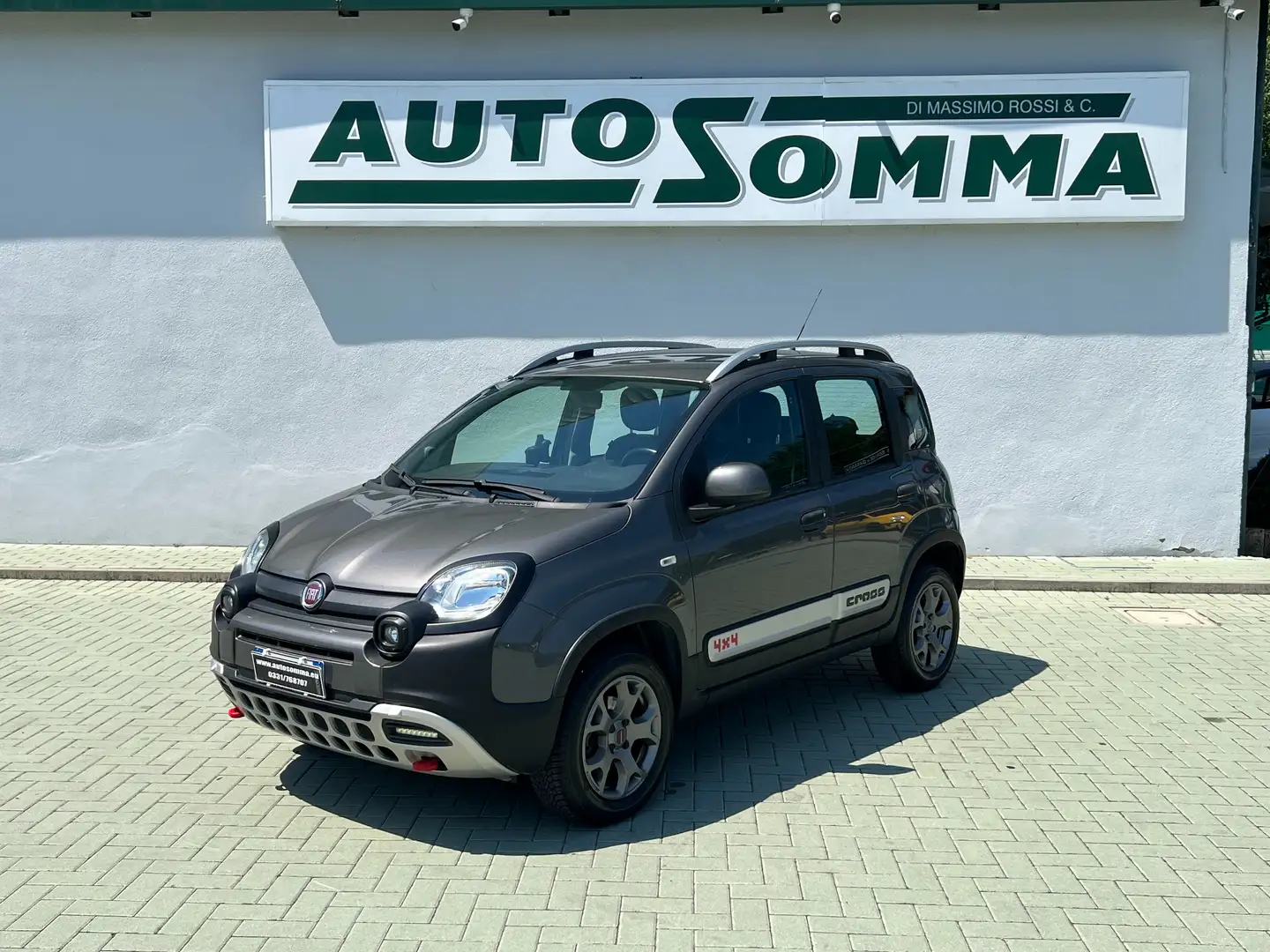 Fiat Panda 0.9 t.air t. Cross 4x4  OK PER NEOPATENTATI Gris - 1