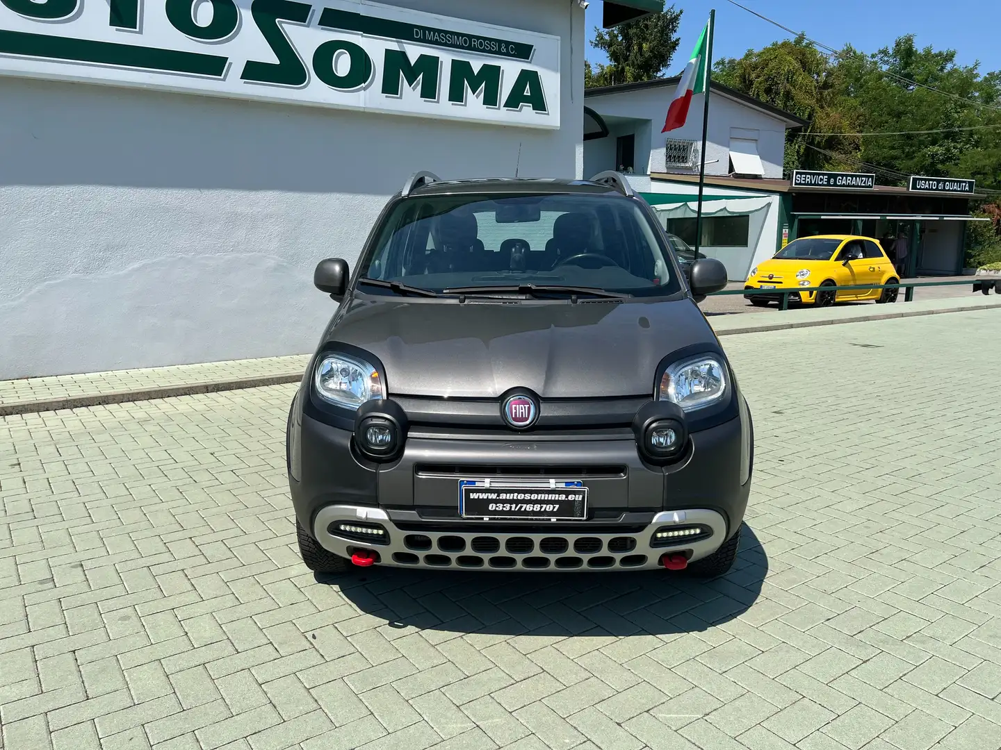 Fiat Panda 0.9 t.air t. Cross 4x4  OK PER NEOPATENTATI Gris - 2