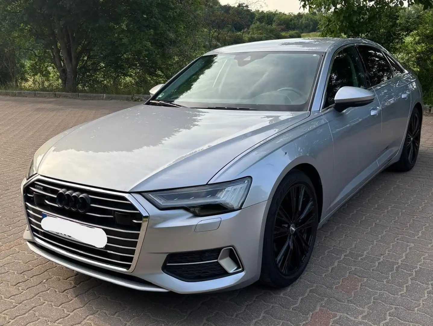 Audi A6 A6 50 TDI Quattro Tiptronic Sport Matrix S-Line Silber - 1