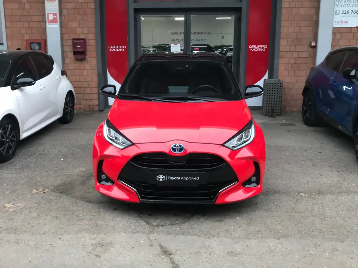 Toyota Yaris Hybrid Style MY22 Rot - 2